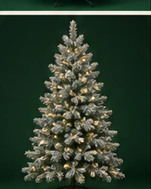 Árboles nevados y flocados GYC-FL-014